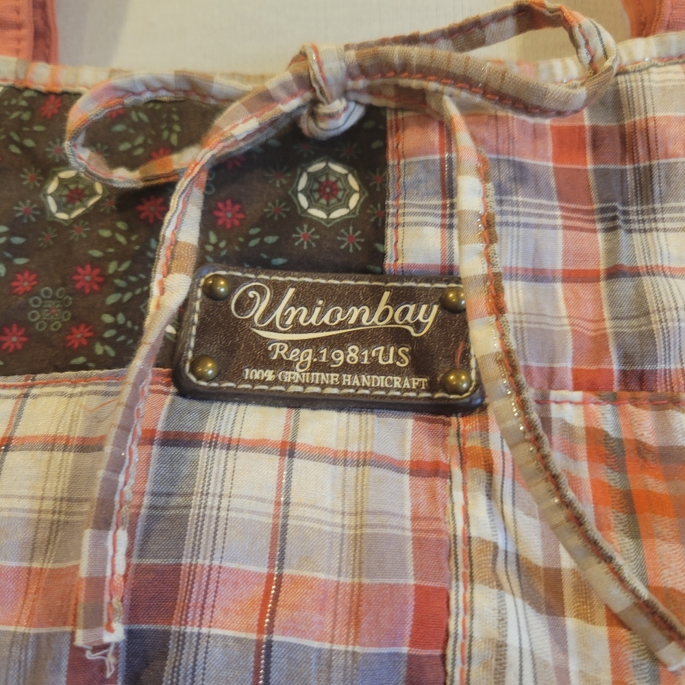 Euc~ Unionbay Patchwork Shoulder Bag. - image 4